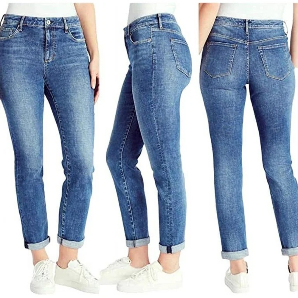 Chaps Slim Boyfriend Jeans